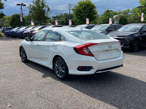 White 2020 Honda Civic EX