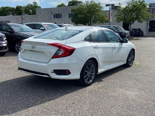 White 2020 Honda Civic EX