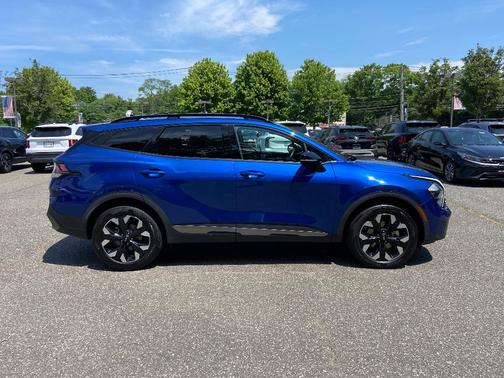 Sapphire Blue 2023 Kia Sportage X-Line