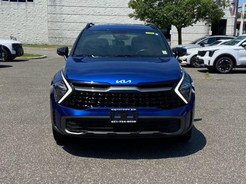 Sapphire Blue 2023 Kia Sportage X-Line