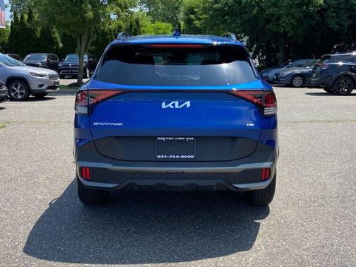 Sapphire Blue 2023 Kia Sportage X-Line