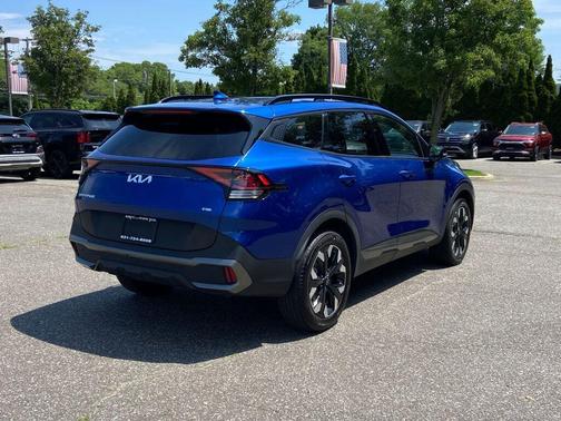 Sapphire Blue 2023 Kia Sportage X-Line