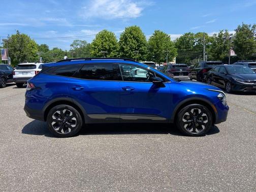 Sapphire Blue 2023 Kia Sportage X-Line