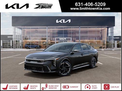 Gray 2026 Kia K4 GT-LINE