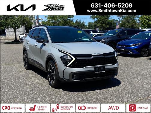 Wolf Gray 2023 Kia Sportage X-Line