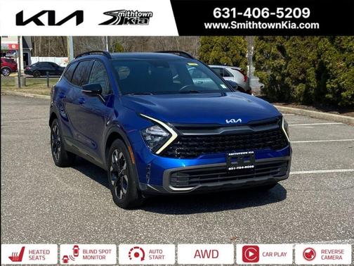 Sapphire Blue 2023 Kia Sportage X-Line