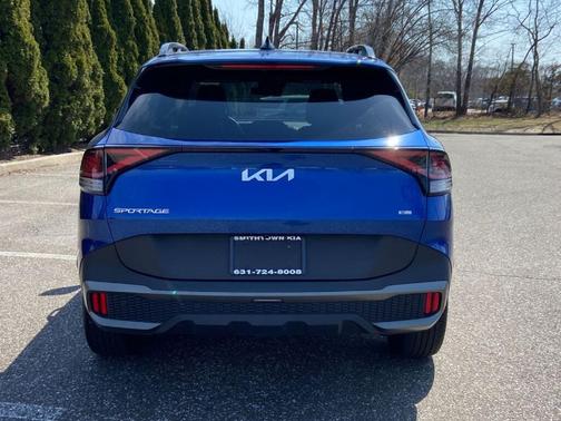 Sapphire Blue 2023 Kia Sportage X-Line