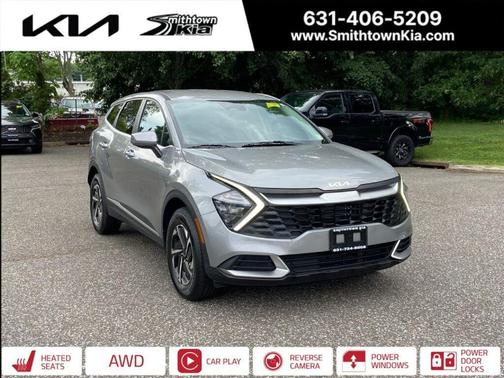 Steel Gray 2023 Kia Sportage Hybrid LX