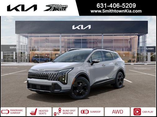 Wolf Gray 2026 Kia Sportage Plug-In Hybrid X-Line