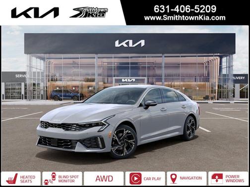 Wolf Gray 2026 Kia K5 GT-Line