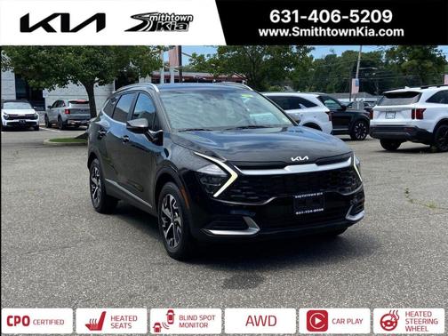 Ebony Black 2023 Kia Sportage EX