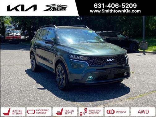 Aruba Green 2023 Kia Sorento X-Line EX