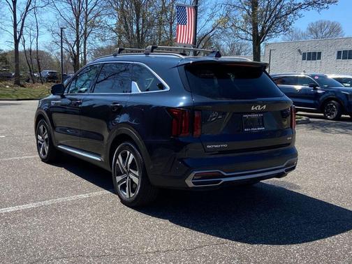 Gravity Blue 2023 Kia Sorento Hybrid SX Prestige
