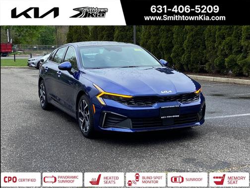 Blue 2025 Kia K5 EX