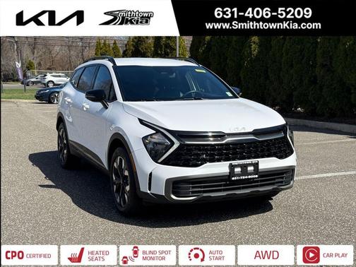 Glacial White Pearl 2023 Kia Sportage X-Line