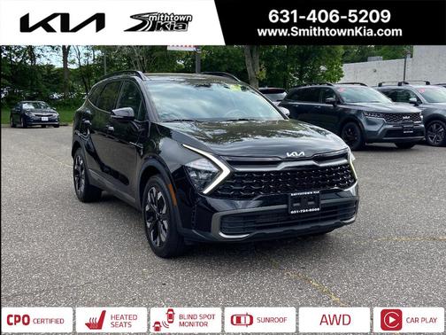 Ebony Black 2023 Kia Sportage X-Line