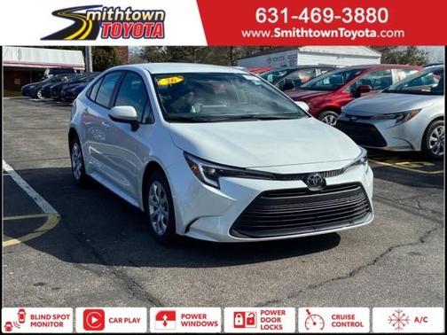 White 2026 Toyota Corolla Hybrid LE