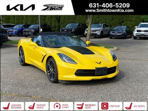 Corvette Racing Yellow Tintcoat 2018 Chevrolet Corvette Stingray