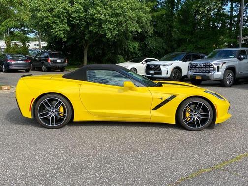 Corvette Racing Yellow Tintcoat 2018 Chevrolet Corvette Stingray