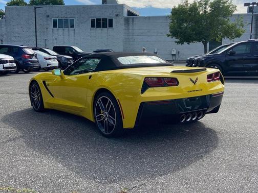 Corvette Racing Yellow Tintcoat 2018 Chevrolet Corvette Stingray