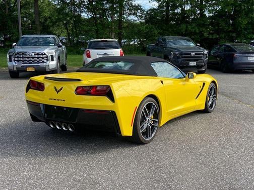 Corvette Racing Yellow Tintcoat 2018 Chevrolet Corvette Stingray