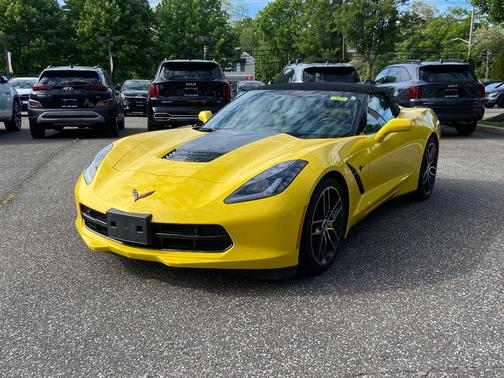 Corvette Racing Yellow Tintcoat 2018 Chevrolet Corvette Stingray