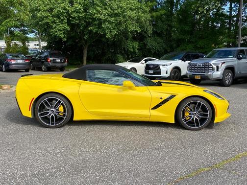Corvette Racing Yellow Tintcoat 2018 Chevrolet Corvette Stingray
