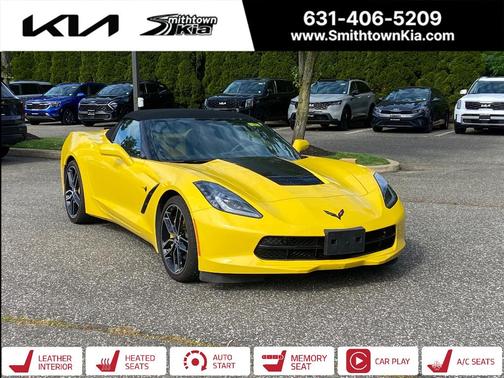 Corvette Racing Yellow Tintcoat 2018 Chevrolet Corvette Stingray