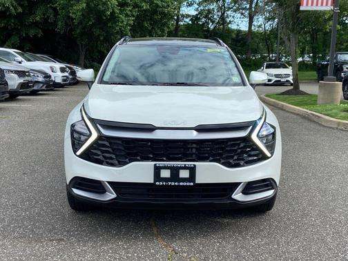 Snow White Pearl 2023 Kia Sportage Hybrid EX