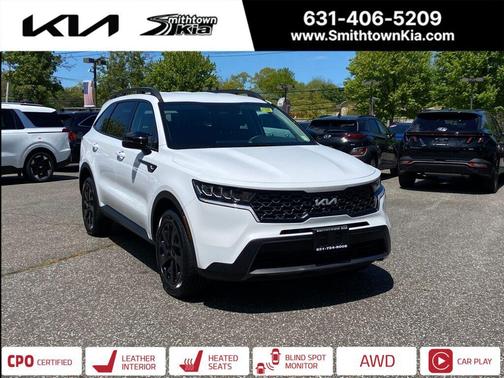 Glacial White Pearl 2023 Kia Sorento X-Line S