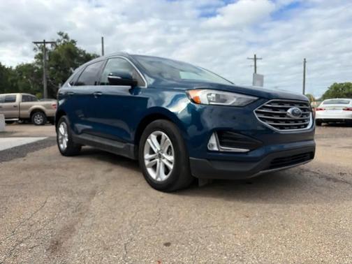 Atlas Blue Metallic 2020 Ford Edge SEL