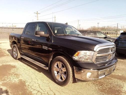 Black 2017 RAM 1500 Big Horn