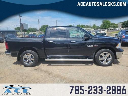 Black 2017 RAM 1500 Big Horn