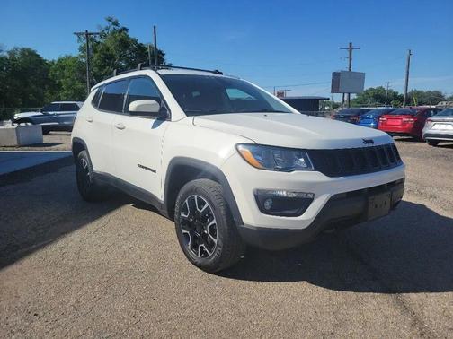 White Clearcoat 2019 Jeep Compass Upland Edition 4x4