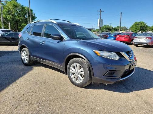 Arctic Blue Metallic 2015 Nissan Rogue SV