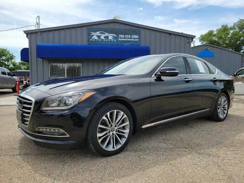 Caspian Black 2017 Genesis G80 3.8