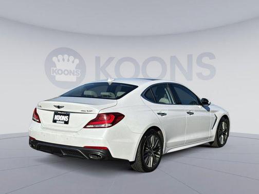 Casablanca White 2019 Genesis G70 3.3T Advanced