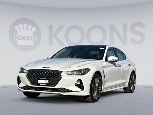 Casablanca White 2019 Genesis G70 3.3T Advanced