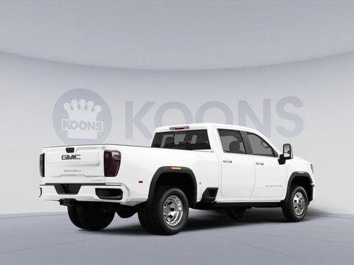 Glacier White Tricoat 2026 GMC Sierra 3500 Denali