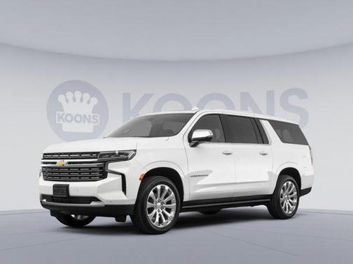 Summit White 2023 Chevrolet Suburban Premier