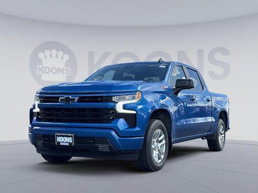 Glacier Blue Metallic 2022 Chevrolet Silverado 1500 RST