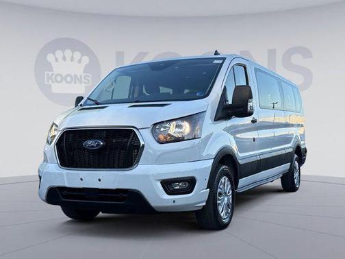 Oxford White 2024 Ford Transit-350 XLT