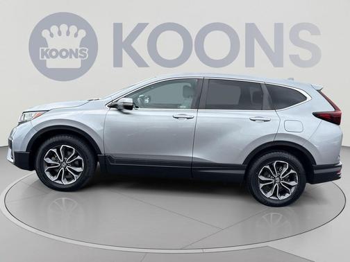 Lunar Silver Metallic 2021 Honda CR-V AWD EX-L