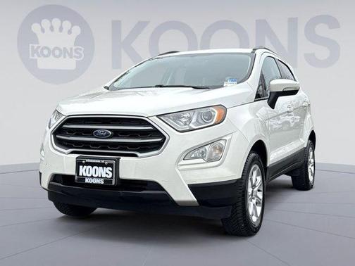 Diamond White 2018 Ford EcoSport SE