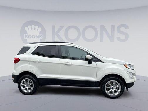 Diamond White 2018 Ford EcoSport SE