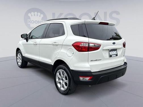 Diamond White 2018 Ford EcoSport SE