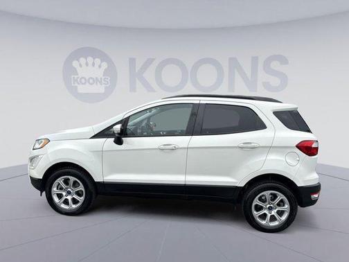 Diamond White 2018 Ford EcoSport SE