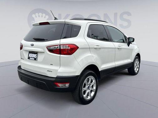 Diamond White 2018 Ford EcoSport SE