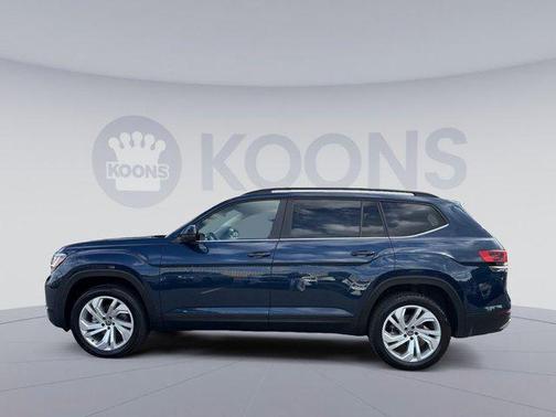 Tourmaline Blue Metallic 2022 Volkswagen Atlas 3.6L SE w/Technology