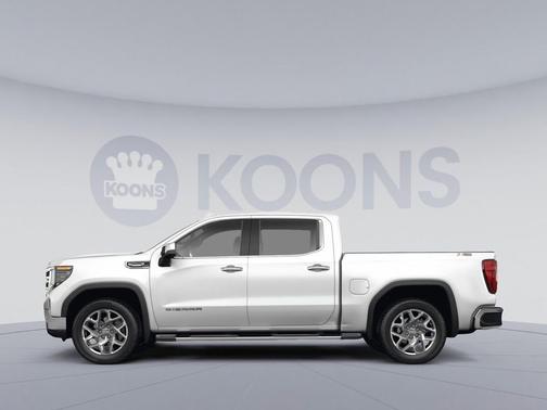Summit White 2022 GMC Sierra 1500 SLT
